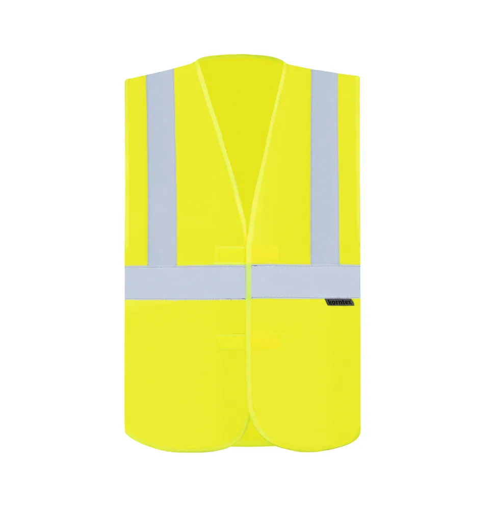 Hi-Vis Safety Vest With 3 Reflective Stripes Bremen – Image 2