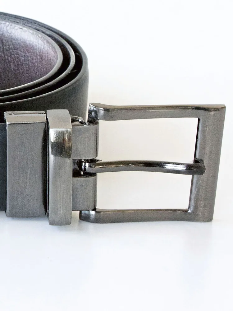 Elegant Two-Color Reversible Belt Schaffhausen – Image 2