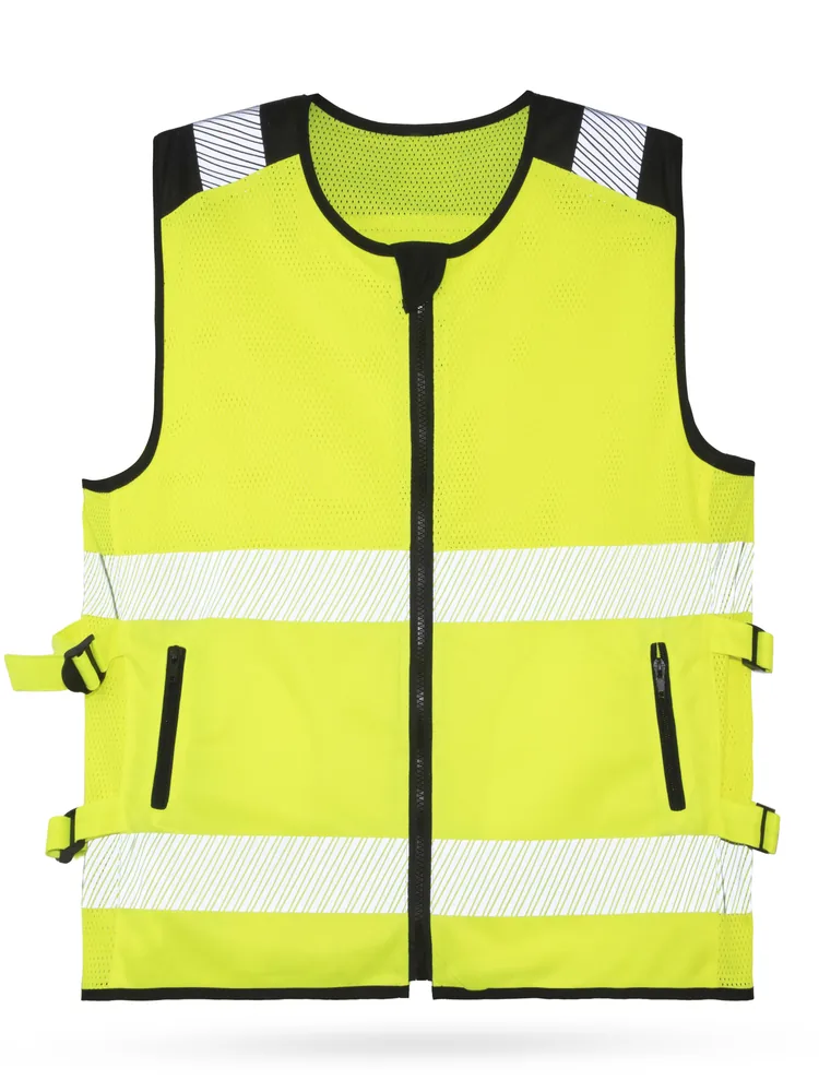 Hi-Vis Mesh Motorcycle Safety Vest “Naxos” – Image 2