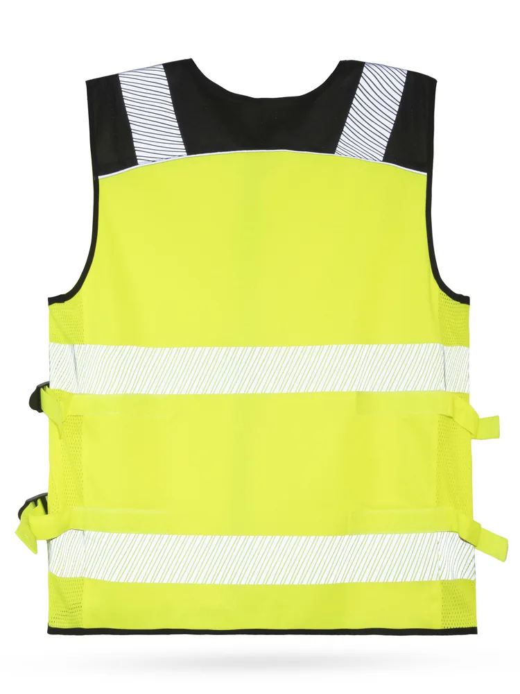 Hi-Vis Mesh Motorcycle Safety Vest “Naxos” – Image 3