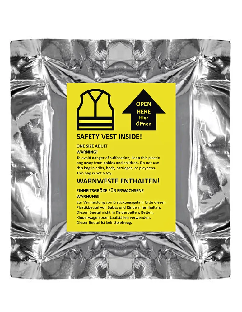 Safety Vest in mini vacuum packaging “Bottrop”