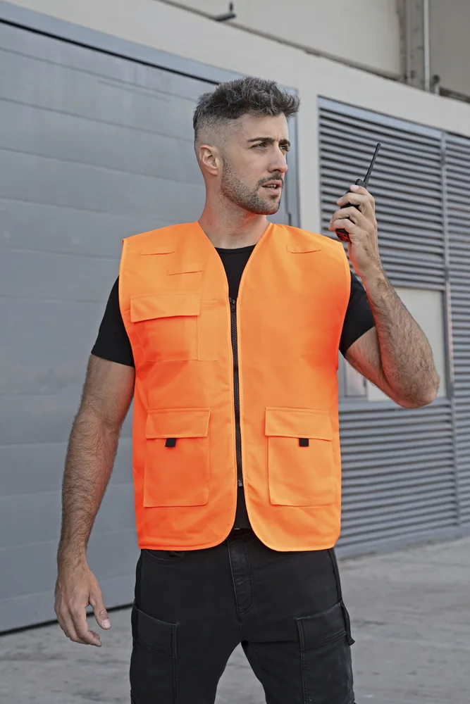Padded Multifunctional Work Vest Kiel CO² Neutral