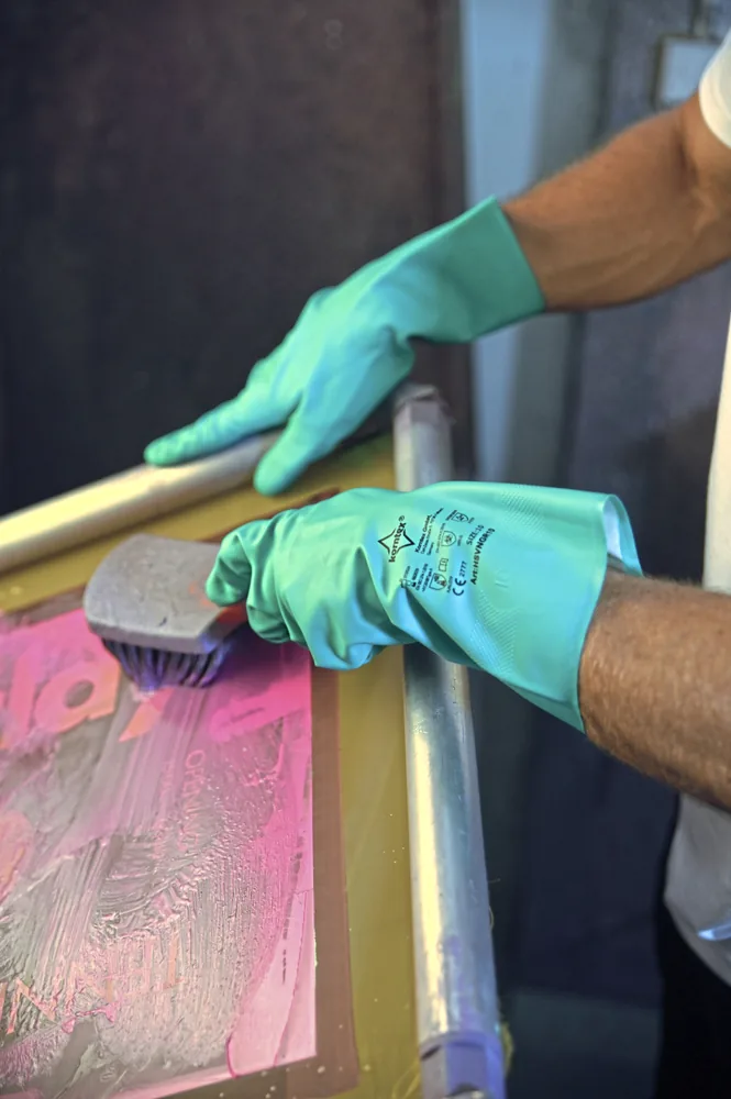Nitrile Gloves Velourised Ankara