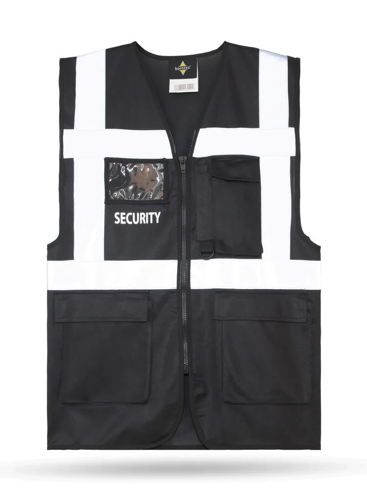 “SECURITY” Mesh Multifunctional Safety Vest “Tampa” – Image 2