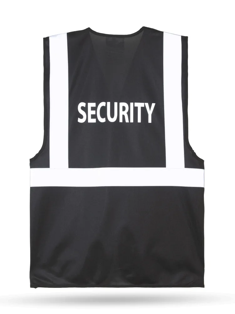 “SECURITY” Mesh Multifunctional Safety Vest “Tampa” – Image 3