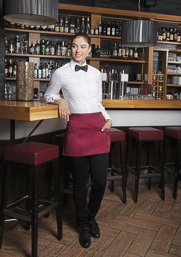 Waist Apron Basic With Pocket