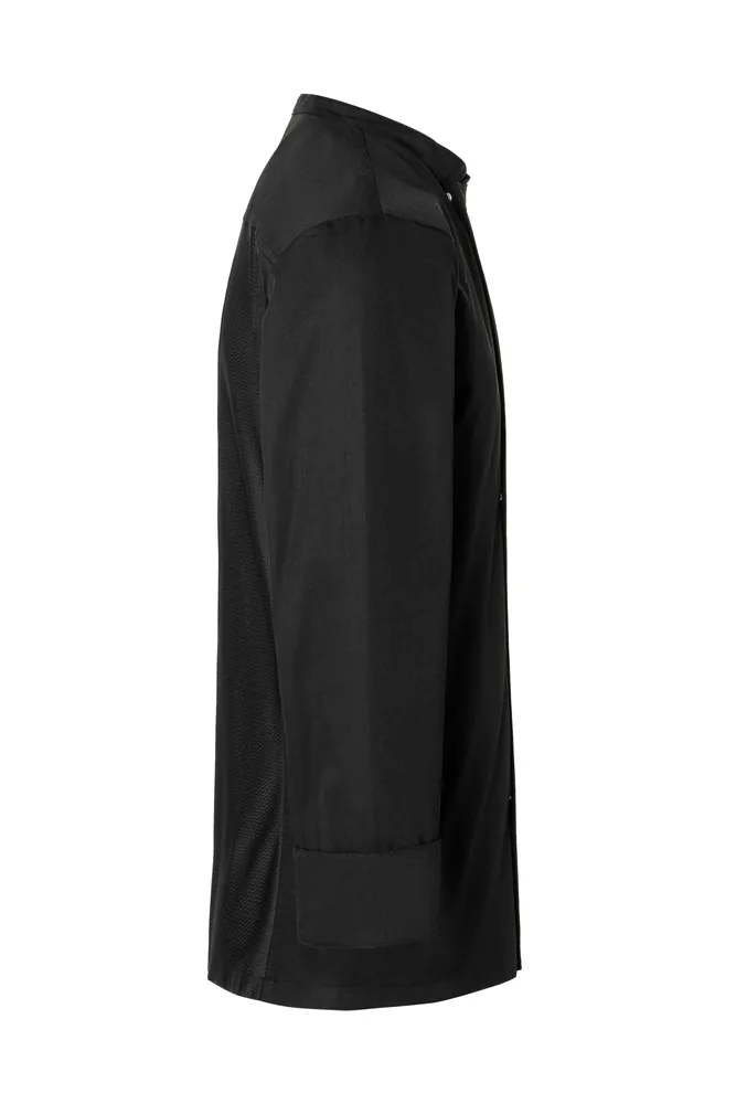 Long-Sleeve Throw-Over Chef Shirt Basic – Image 5