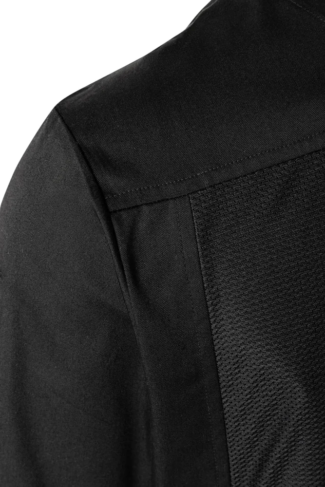 Long-Sleeve Throw-Over Chef Shirt Basic – Image 6