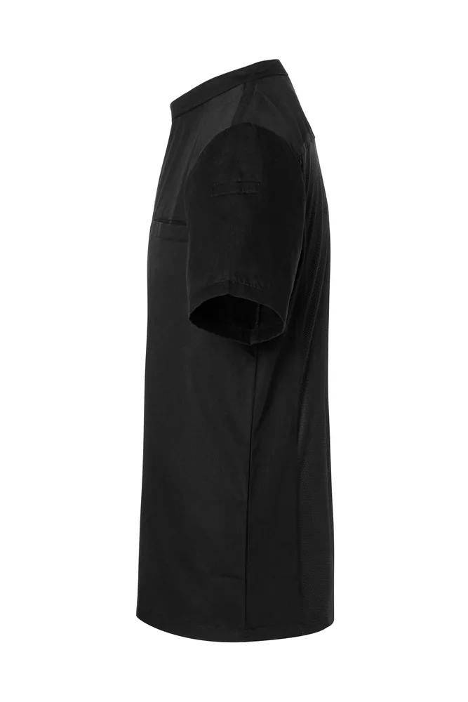 Short-Sleeve Throw-Over Chef Shirt Basic – Image 4