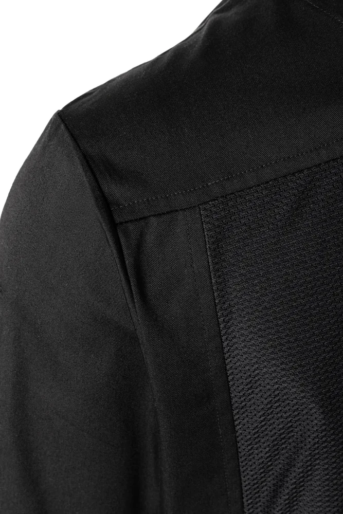 Short-Sleeve Throw-Over Chef Shirt Basic – Image 6