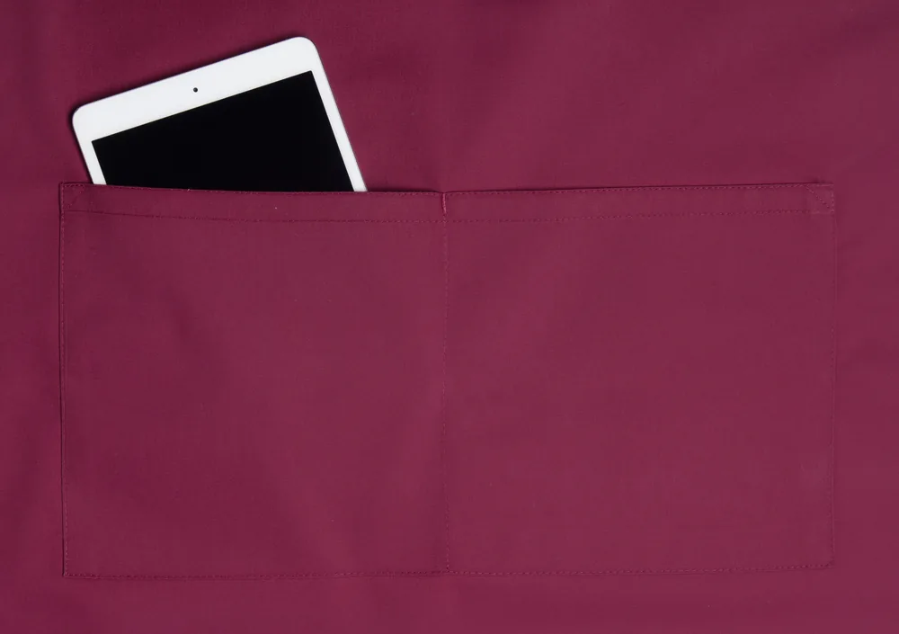 Oversized Bib Apron Basic with Buckle and Pocket – Image 4