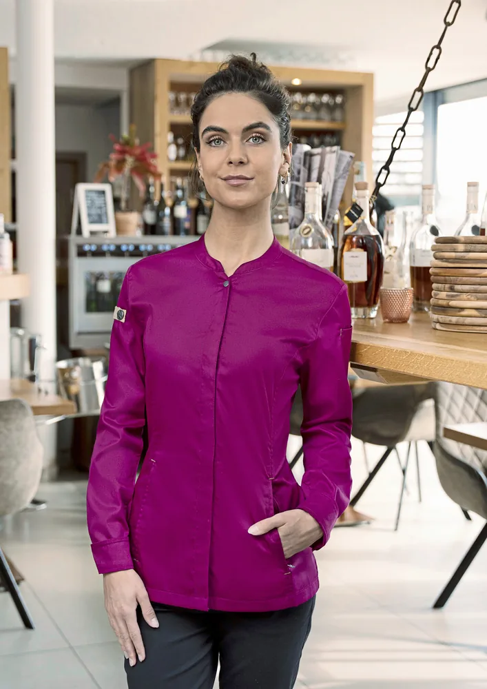 Ladies Chefs Jacket Green-Generation