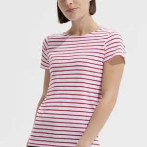 Women´s Round Neck Striped T-Shirt Miles