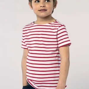 Kids´ Round Neck Striped T-Shirt Miles
