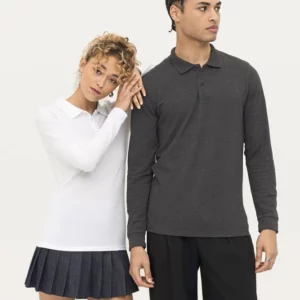 Men´s Long-Sleeve Piqué Polo Shirt Perfect