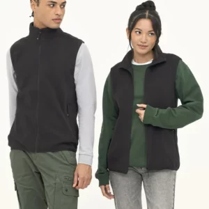 Unisex Factor Zipped Fleece Bodywarmer