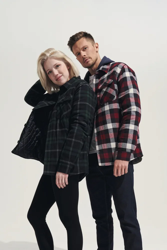Unisex Checkered Overshirt Noah