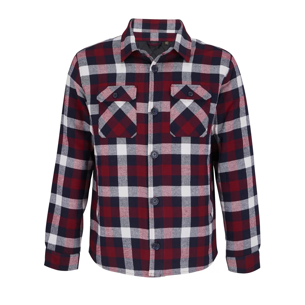 Unisex Checkered Overshirt Noah – Image 2