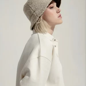 Reversible Sherpa And Velvet Bucket Hat