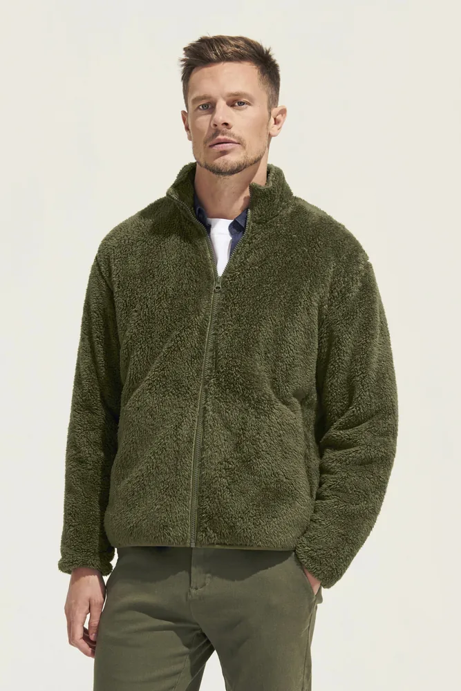 Unisex Fleece Zip Jacket Finch