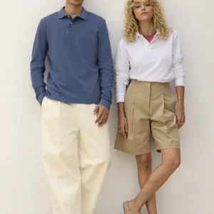 Unisex Pacific Polo Shirt Longsleeve