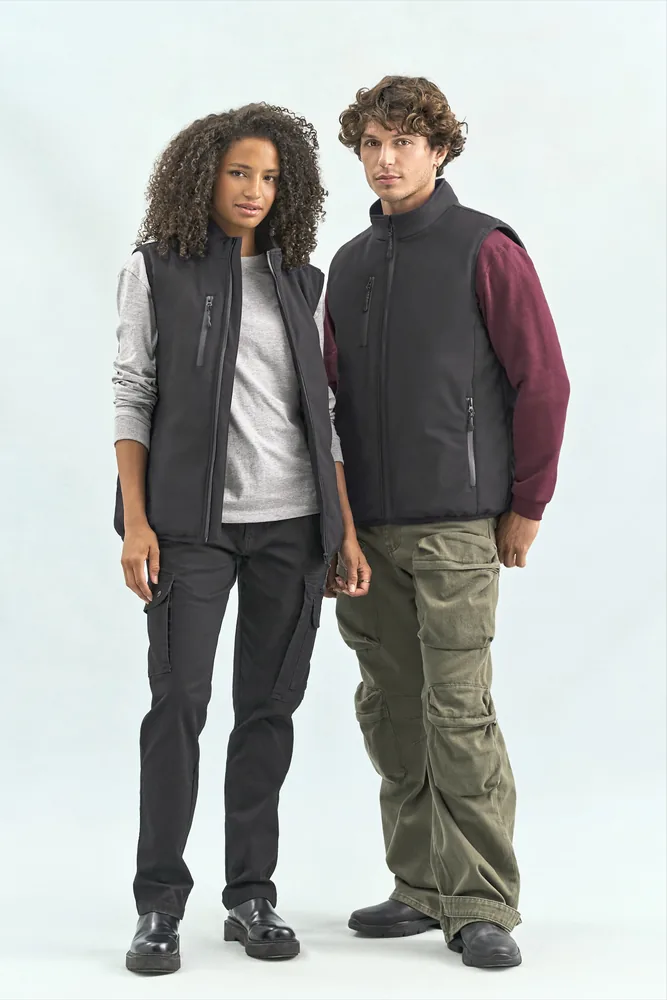 Unisex Lined Softshell Bodywarmer Falcon