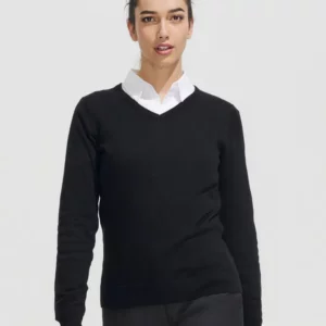 Women´s V-Neck Sweater Galaxy