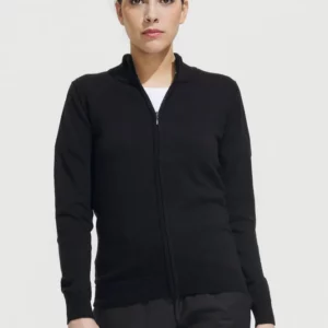 Women´s Zipped Knitted Cardigan Gordon