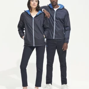 Unisex Lined Windbreaker Skate Jacket