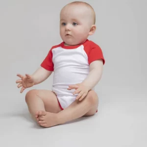 Essential Short Sleeved Baseball Bodysuit