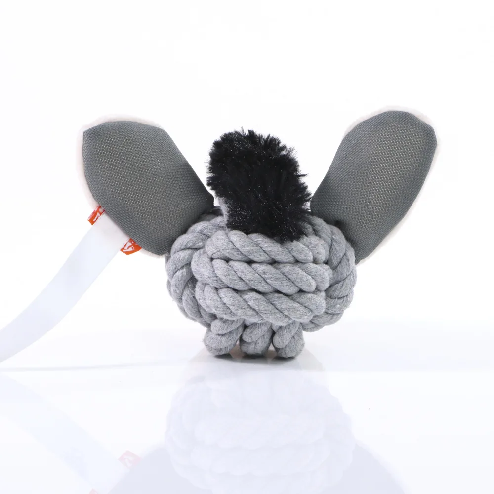 MiniFeet® Dog Toy Knotted Animal Donkey – Image 3