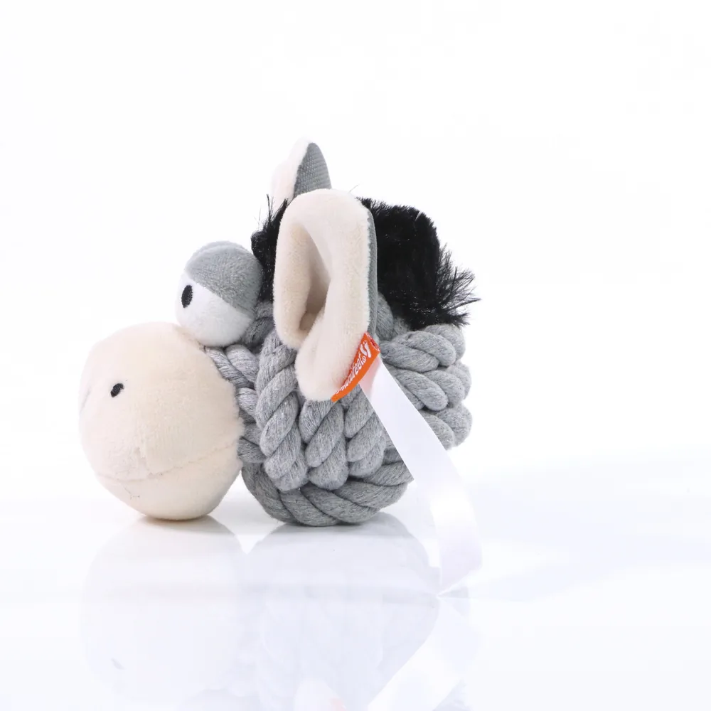 MiniFeet® Dog Toy Knotted Animal Donkey – Image 4