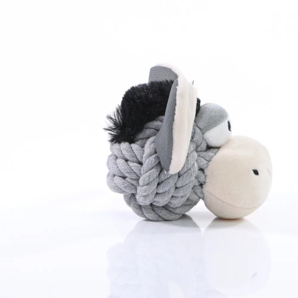 MiniFeet® Dog Toy Knotted Animal Donkey – Image 5