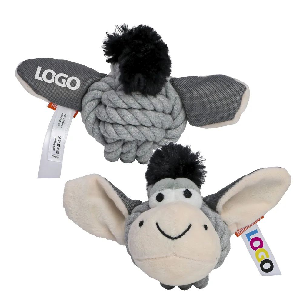 MiniFeet® Dog Toy Knotted Animal Donkey – Image 6