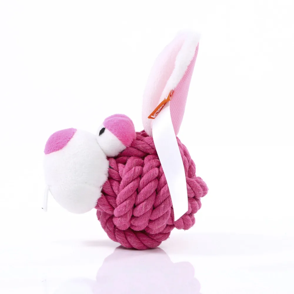 MiniFeet® Dog Toy Knotted Animal Rabbit – Image 4