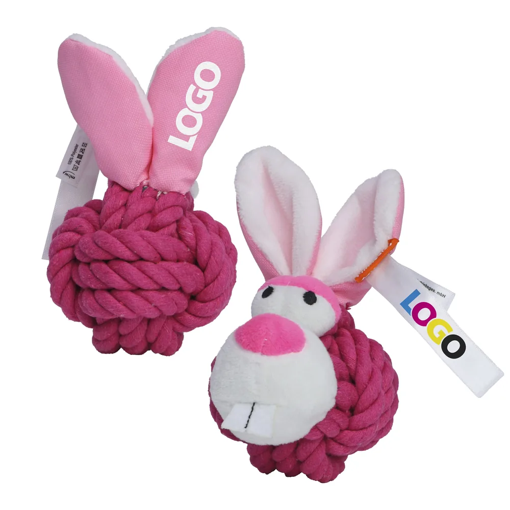 MiniFeet® Dog Toy Knotted Animal Rabbit – Image 6
