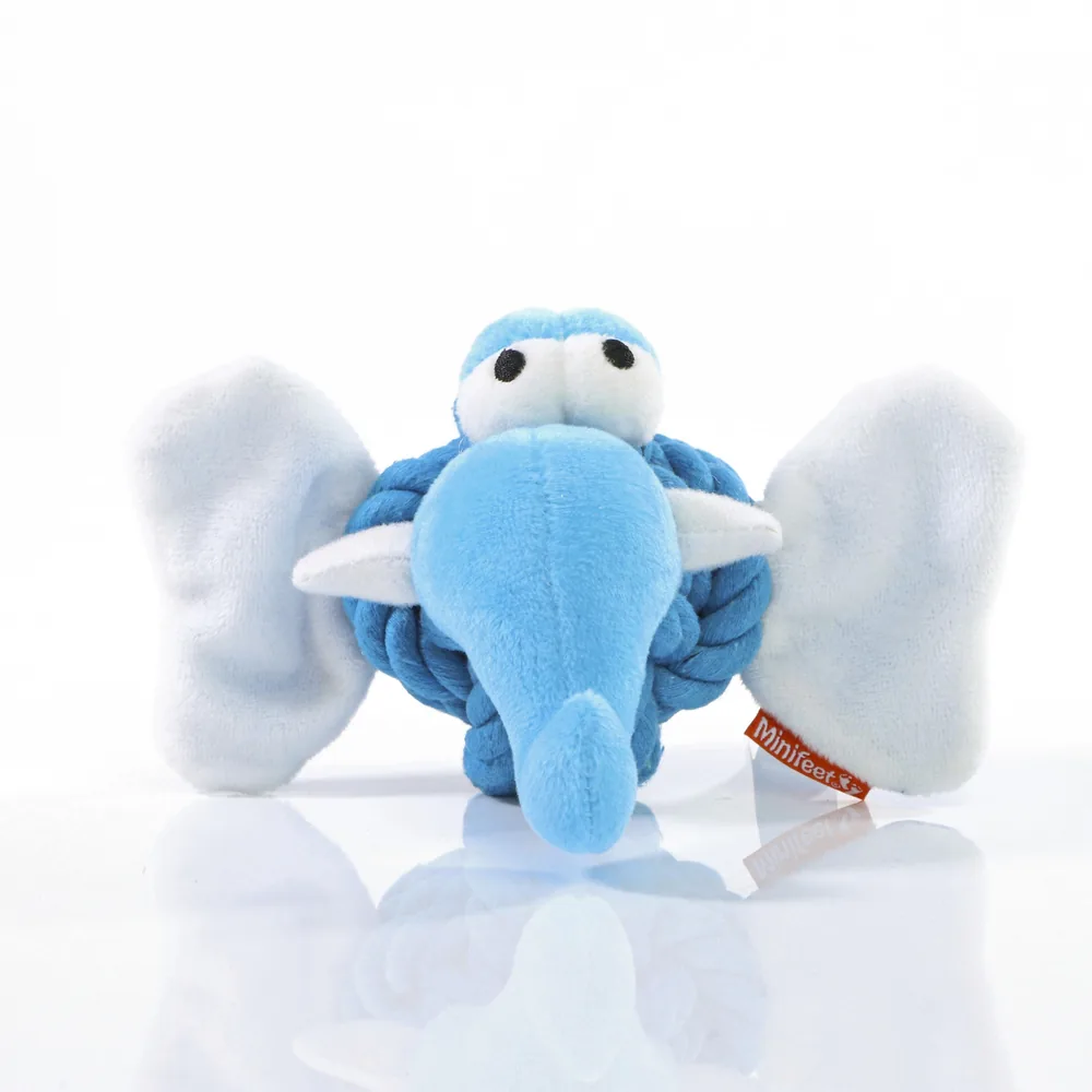 MiniFeet® Dog Toy Knotted Animal Elephant – Image 2