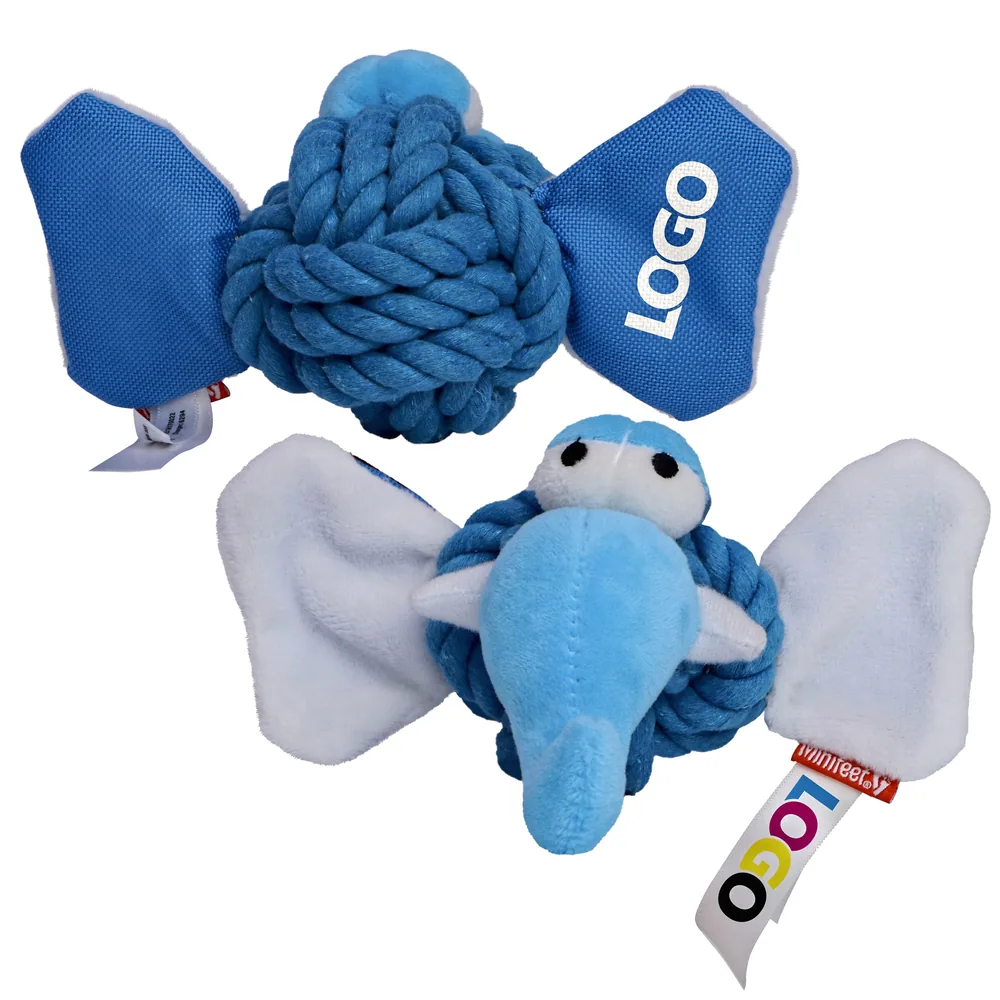 MiniFeet® Dog Toy Knotted Animal Elephant – Image 6