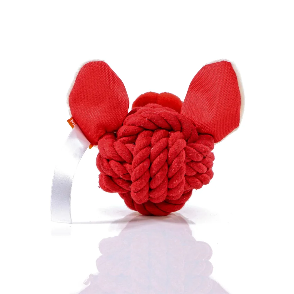 MiniFeet® Dog Toy Knotted Animal Wild Boar – Image 3