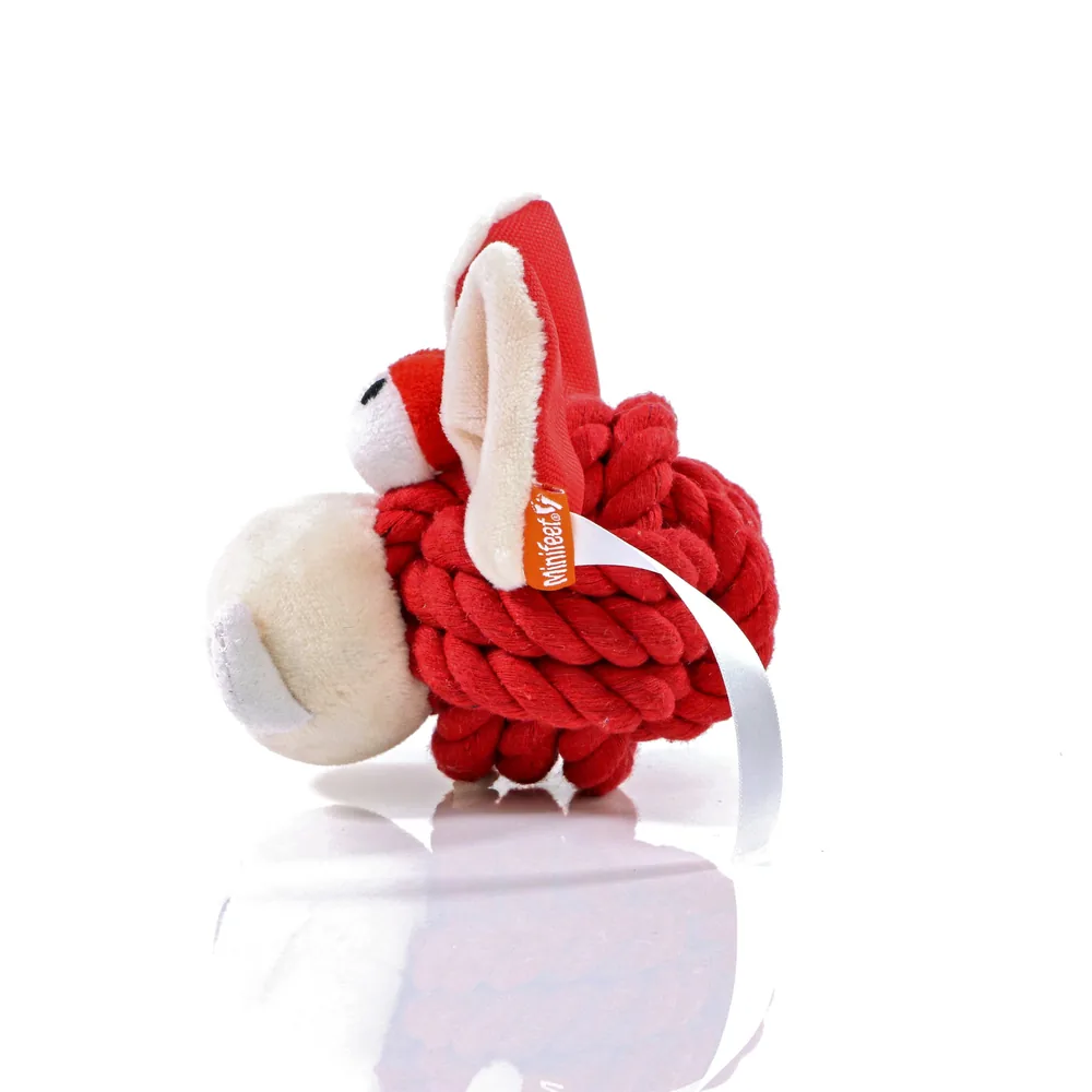 MiniFeet® Dog Toy Knotted Animal Wild Boar – Image 4