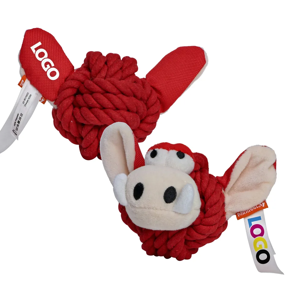 MiniFeet® Dog Toy Knotted Animal Wild Boar – Image 6