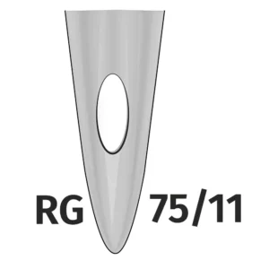 Needles 75 With Semicircular Point For PR Machines (50 pieces)