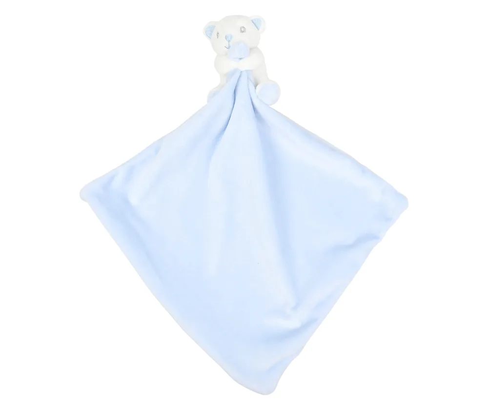 Baby Animal Comforter With Rattle