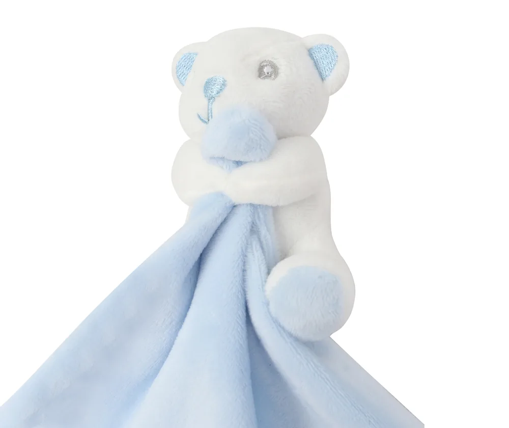 Baby Animal Comforter With Rattle – Image 3