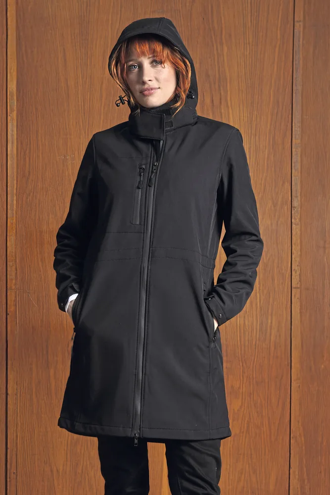 Women´s Long Softshell Coat Achille