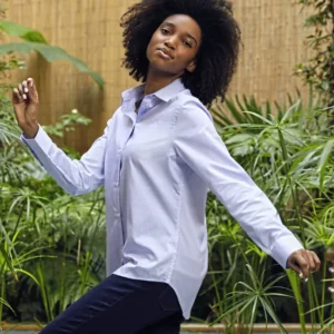 Women´s Easy Care Striped Shirt Baptiste