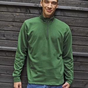 Unisex Quarter Zip Sweatshirt