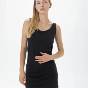 Curved Vest Dress