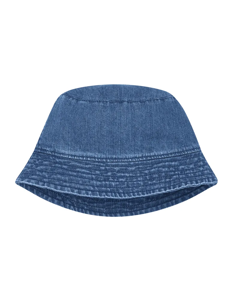 Adults Denim Bucket Hat – Image 2