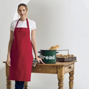 Organic Cotton Bib Apron (No Pocket)